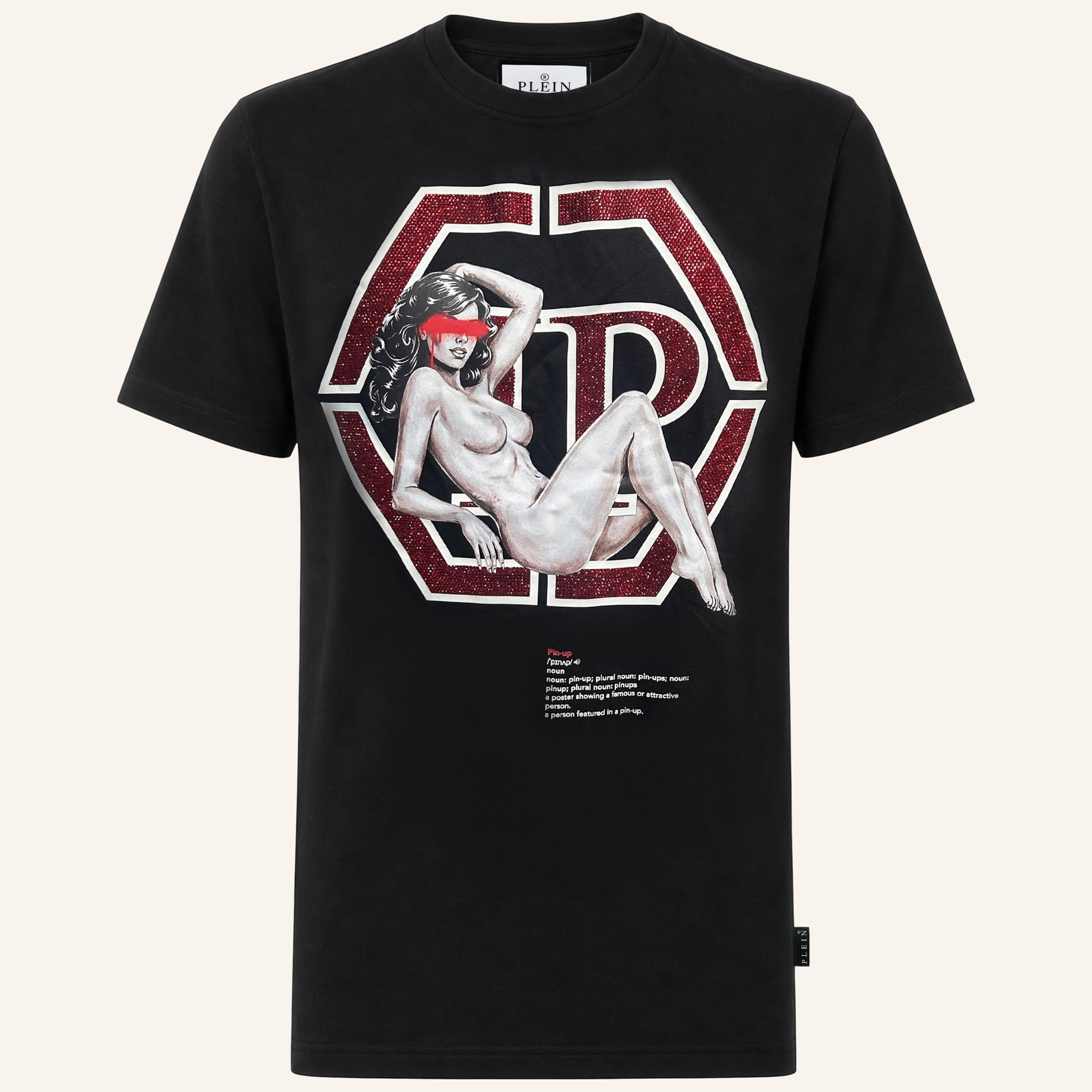 PHILIPP PLEIN T-shirt girocollo a maniche corte HEXAGON