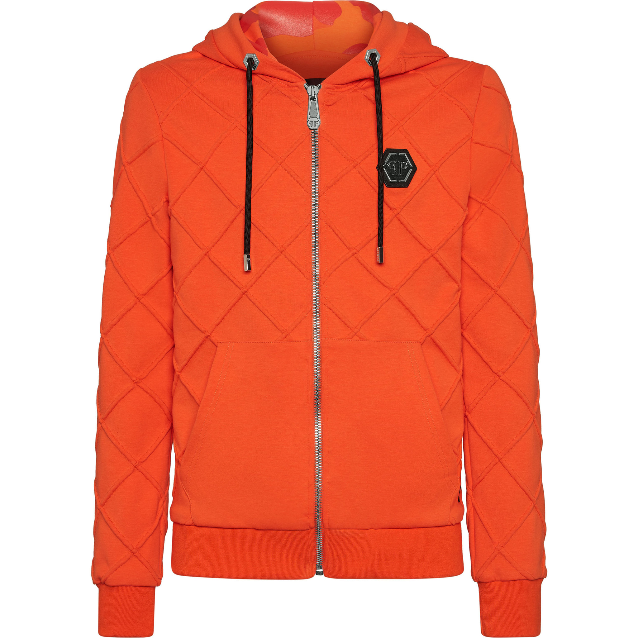 PHILIPP PLEIN Hoodie Sweatjacket Camouflage