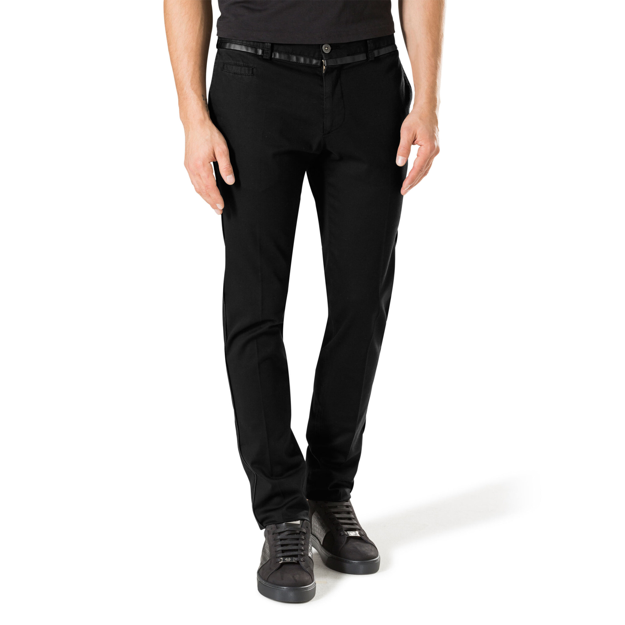 PHILIPP PLEIN Long Trousers "My first kiss"