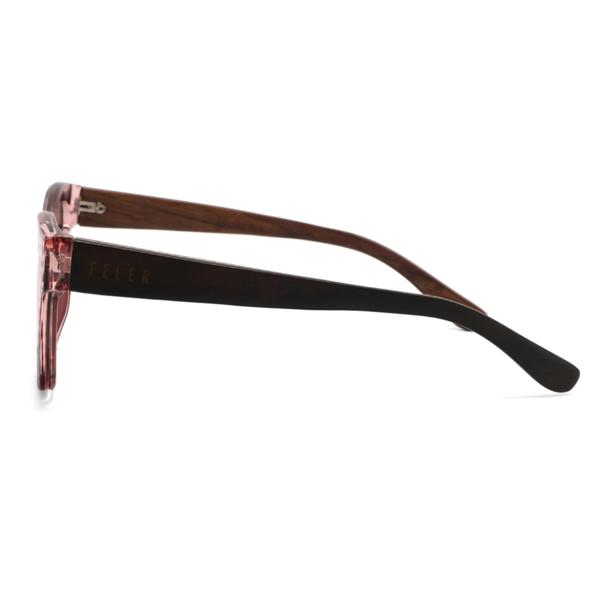 Gafas de Sol Feler 1557-3 Polarizadas de Madera Mujer 52 mm