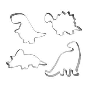 Set de 4 emporte-pièces dinosaure Zenker Emporte-pièces