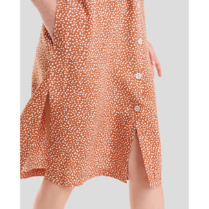 Vestido Topitos Abierto