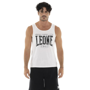 Camiseta de tirantes de algodón elástico para hombre Leone Boxing Legend
