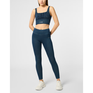 PLEIN SPORT Top Denim Touch PS