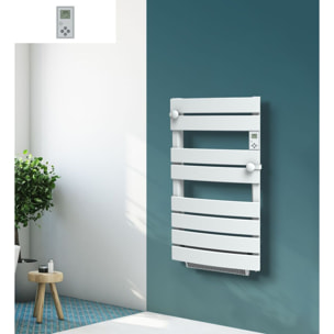 sèche-serviettes sans fluide lames plates 1750W blanc