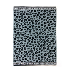 Telo Mare Jumbo Jacquard Disegno Cleopatra Grigio