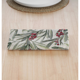 Lot de 2 Serviettes jacquard 33721 45x45 cm