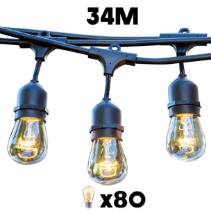 Guirlande connectable MAFY 80xE27 34M