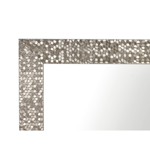 Espejo rectangular Confetti poliestireno dorado 143x73x2 cm