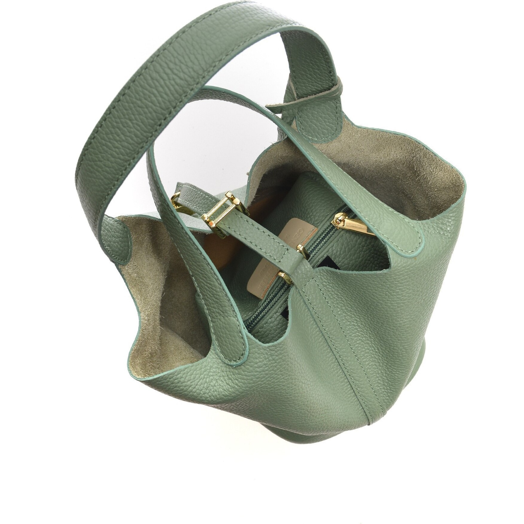 Borsa a mano Anna Luchini Verde