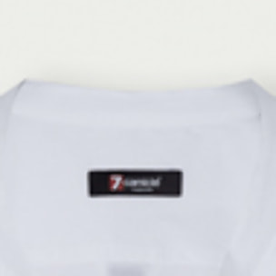 Camicia Uomo Coreano Slim Popeline Stretch Unito Bianco