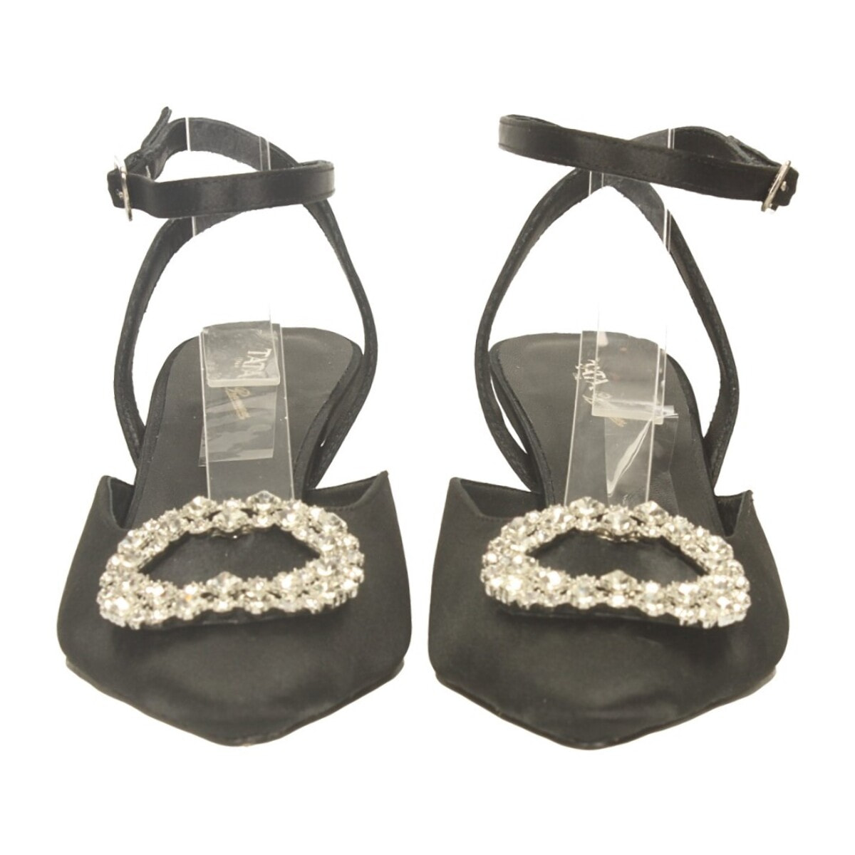 Décolleté sling back Donna Tata Italia Nero