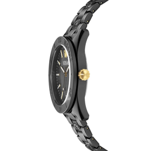 Versace Reloj Analógico De Cuarzo V-Dome Alluminium.timeles