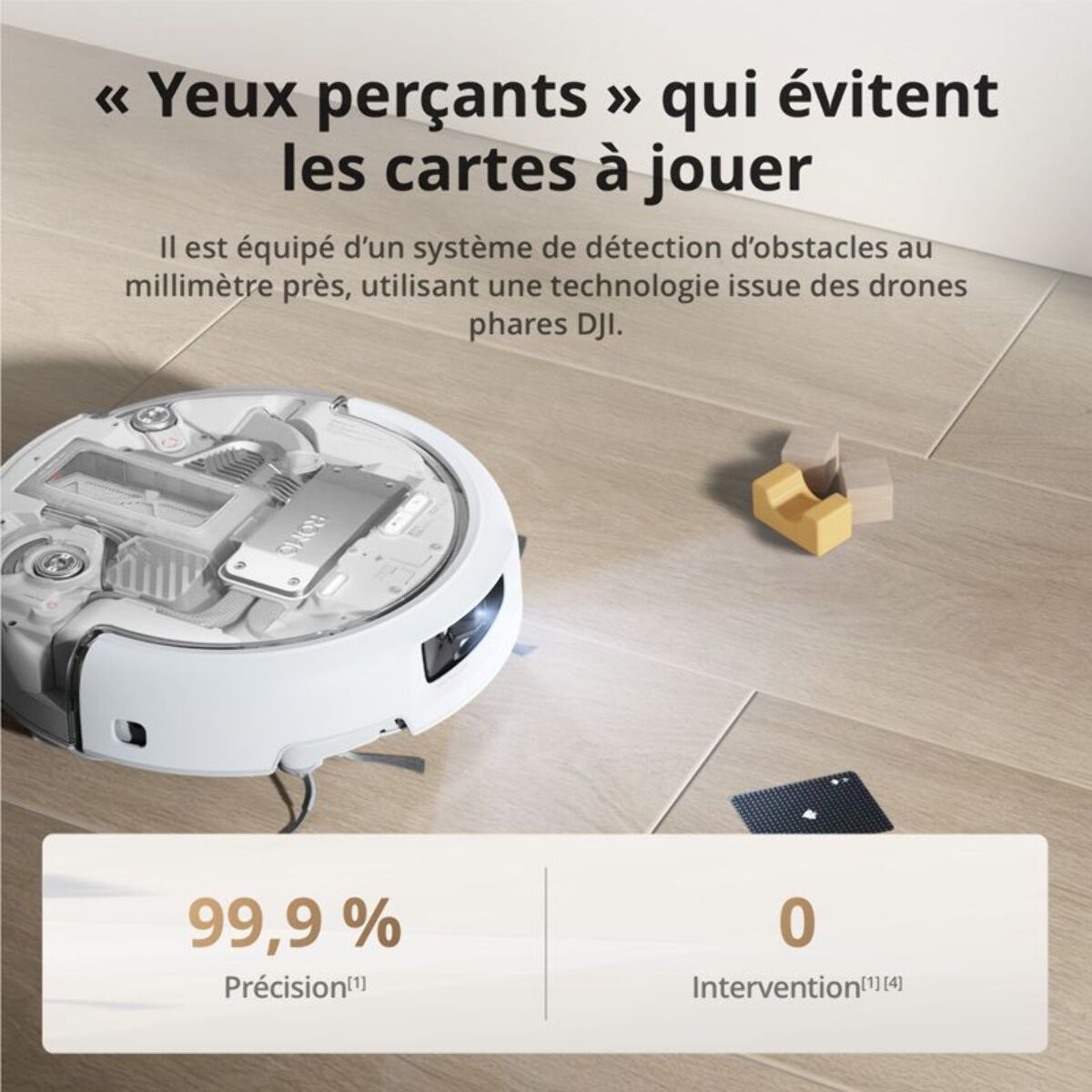 Robot Aspirateur Laveur DJI Romo A