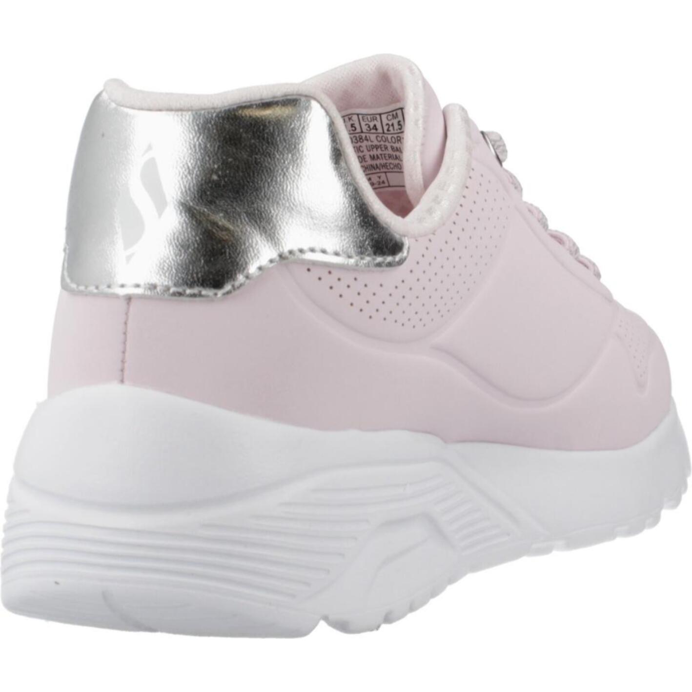 Zapatillas Niña Uno Lite-metallic Mo Rosa