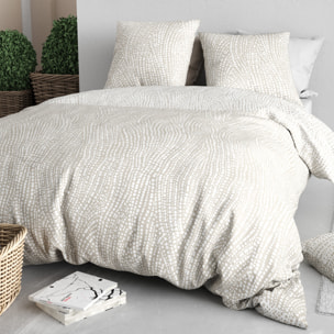 Parure housse de couette 100% coton 57 fils nairobi