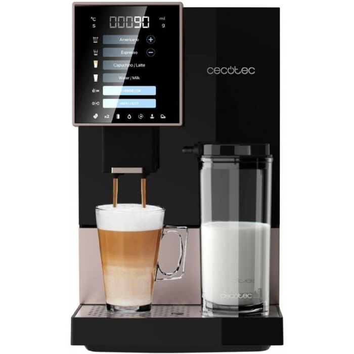 Cafetera Superautomática Compacta con Tanque de Leche Cremmaet Compactccino Blac