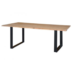 Mesa de comedor - Madera de Acacia y Hierro