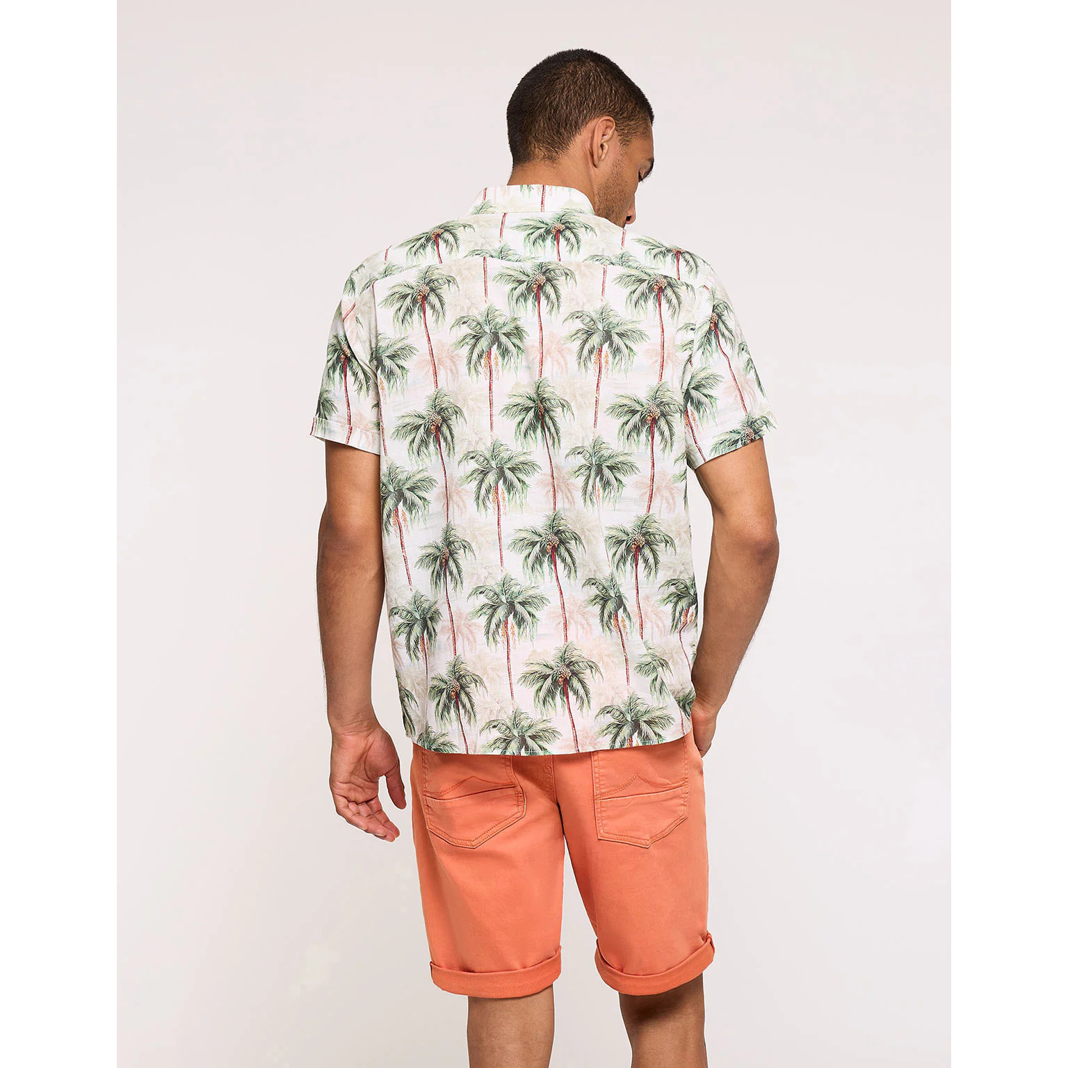 Camisa Manga Corta Blanco - Vegaspalm