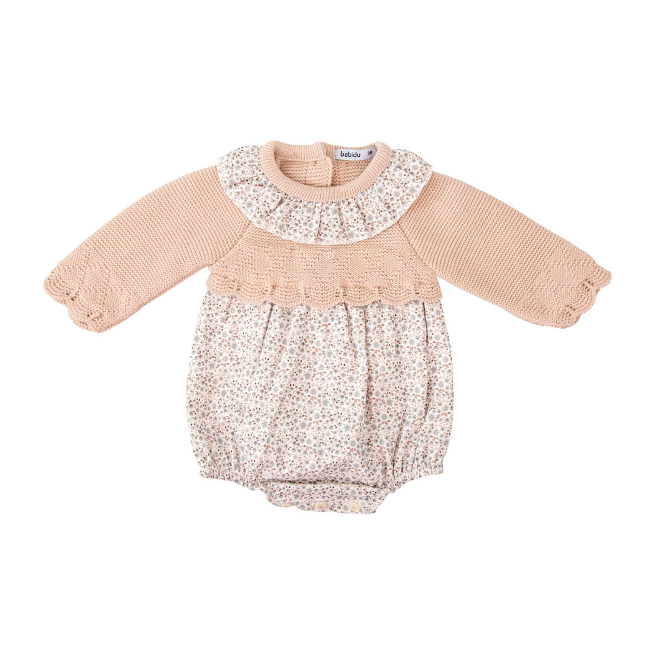 Pelele Punto Bebe Niña Escarcha