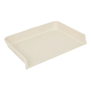 Range-couverts Poly extensible 6 compartiments beige
