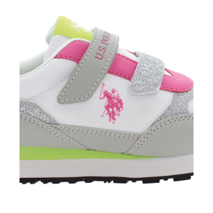 U.S. Polo Assn. - Sneakers NOBIK012K/5NH3 in sintetico per bambina