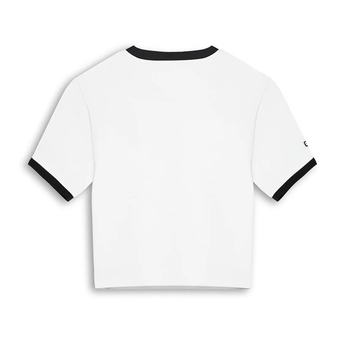 Camiseta Corta Mujer Ribbed Cropped D.Franklin