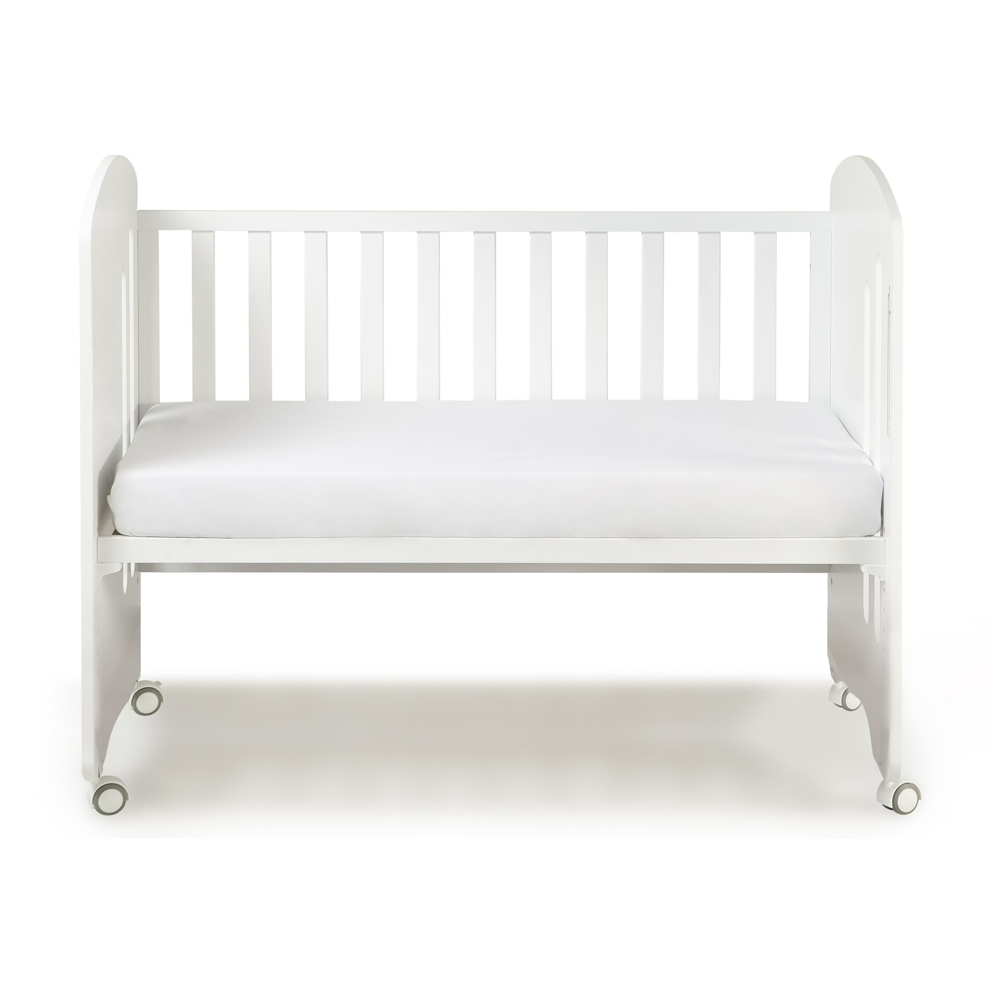 Cuna Lovely Premium Blanca con Colchón