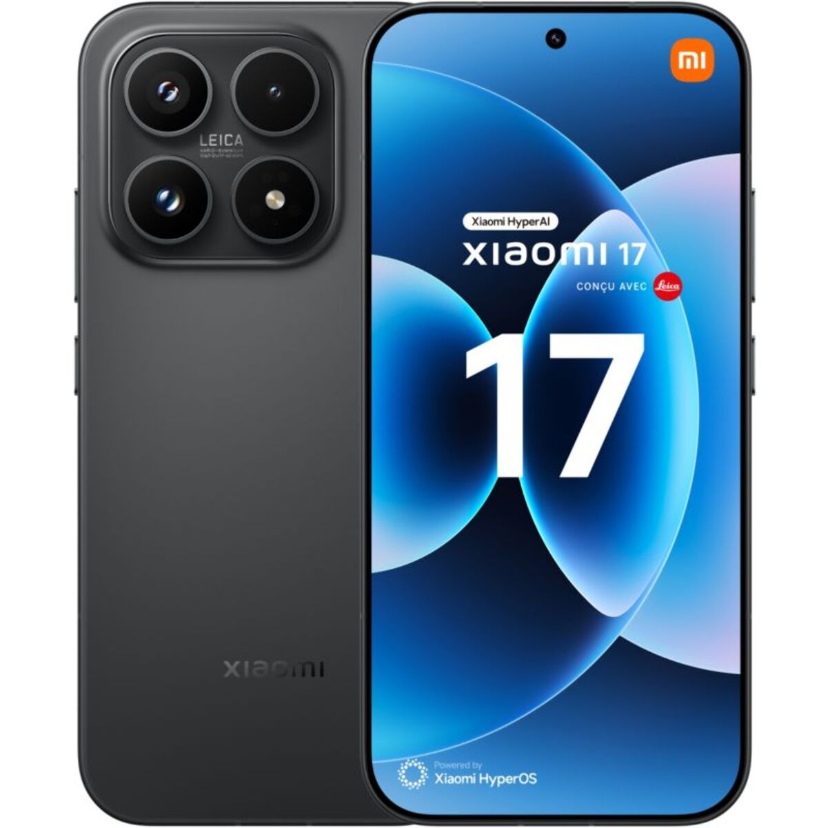 Smartphone XIAOMI 17 conçu avec Leica 512Go Noir 5G