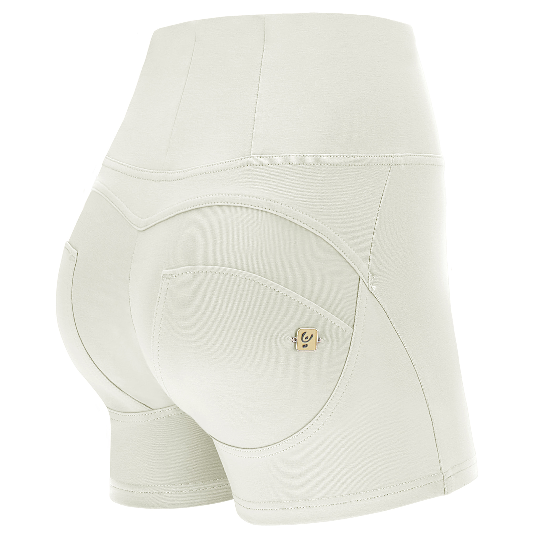 Shorts push up WR.UP® in jersey organico vita alta