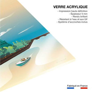 Tableau ville Voyage à Paris Tableau plexiglas