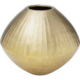 Vase Sacramento Carving doré 30cm Kare Design