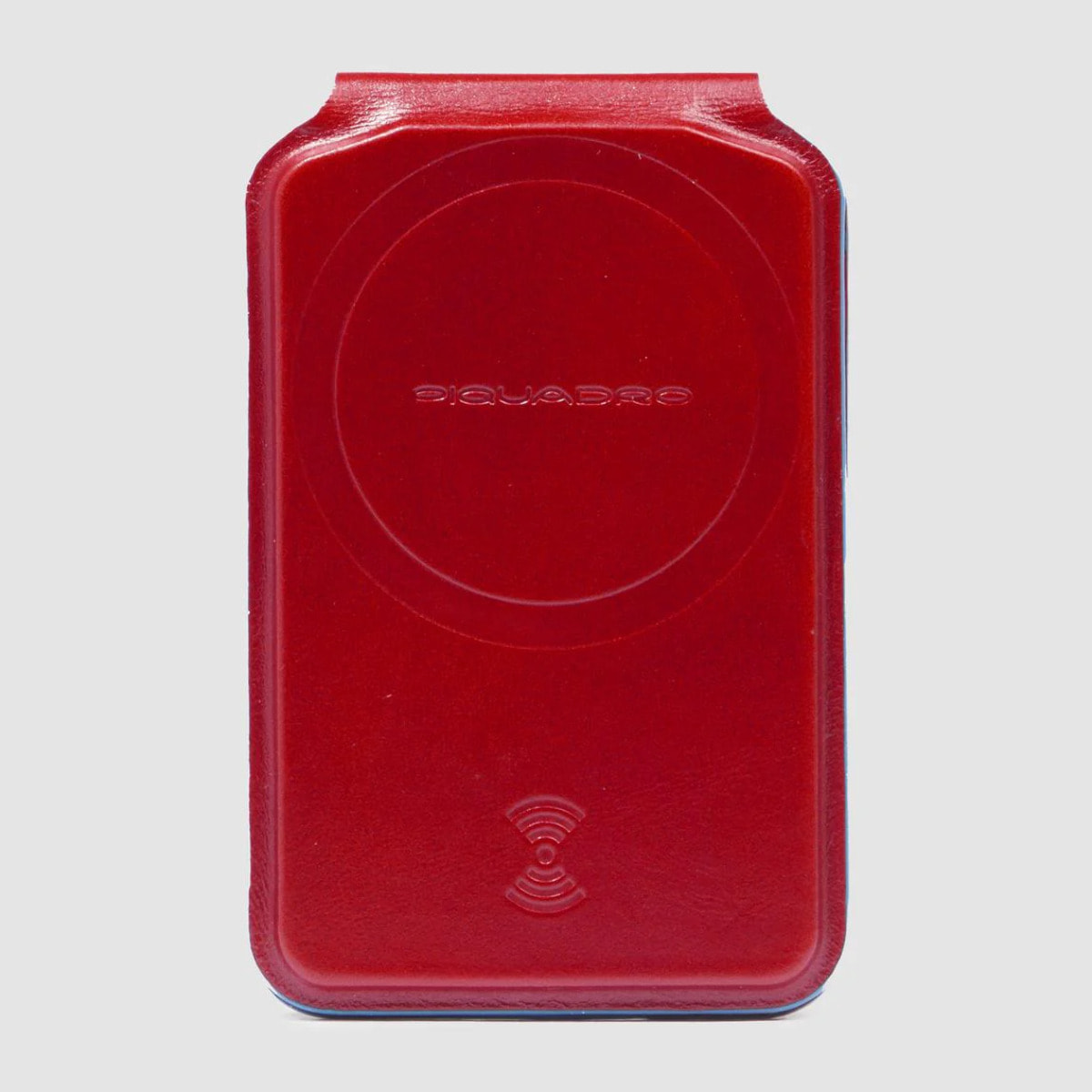 Piquadro Portafogli MagSafe in pelle con tracker ricaricabile