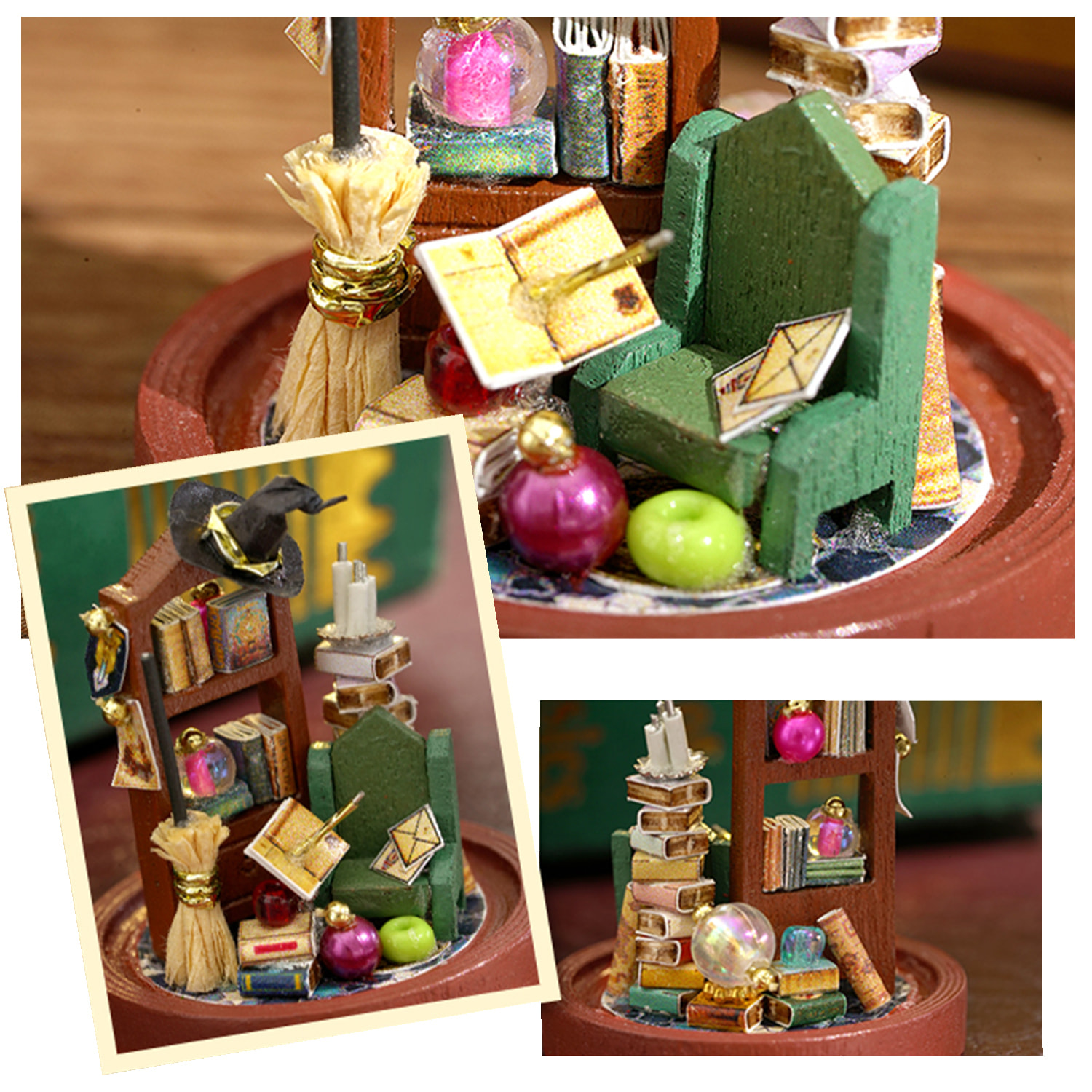 Modello 3D fingertip magic mini copertura in vetro.