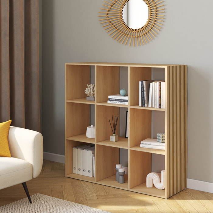 Meuble de rangement cube Faustine 9 cases