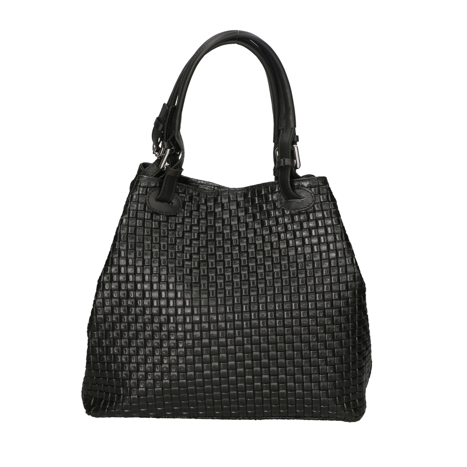 Borsa Shopper da donna In Vera pelle Made in Italy 32x29x17 cm