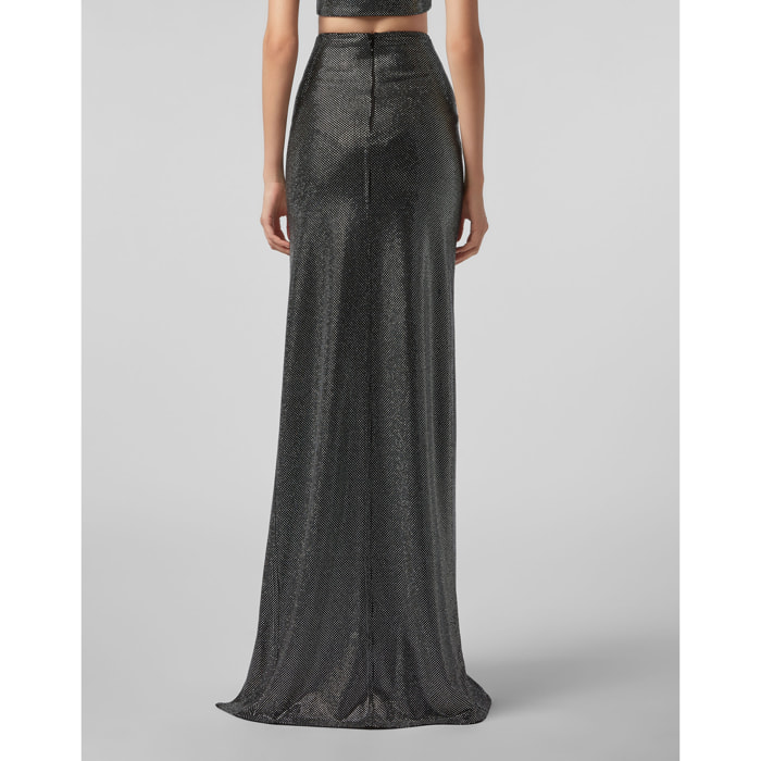 PHILIPP PLEIN Falda larga