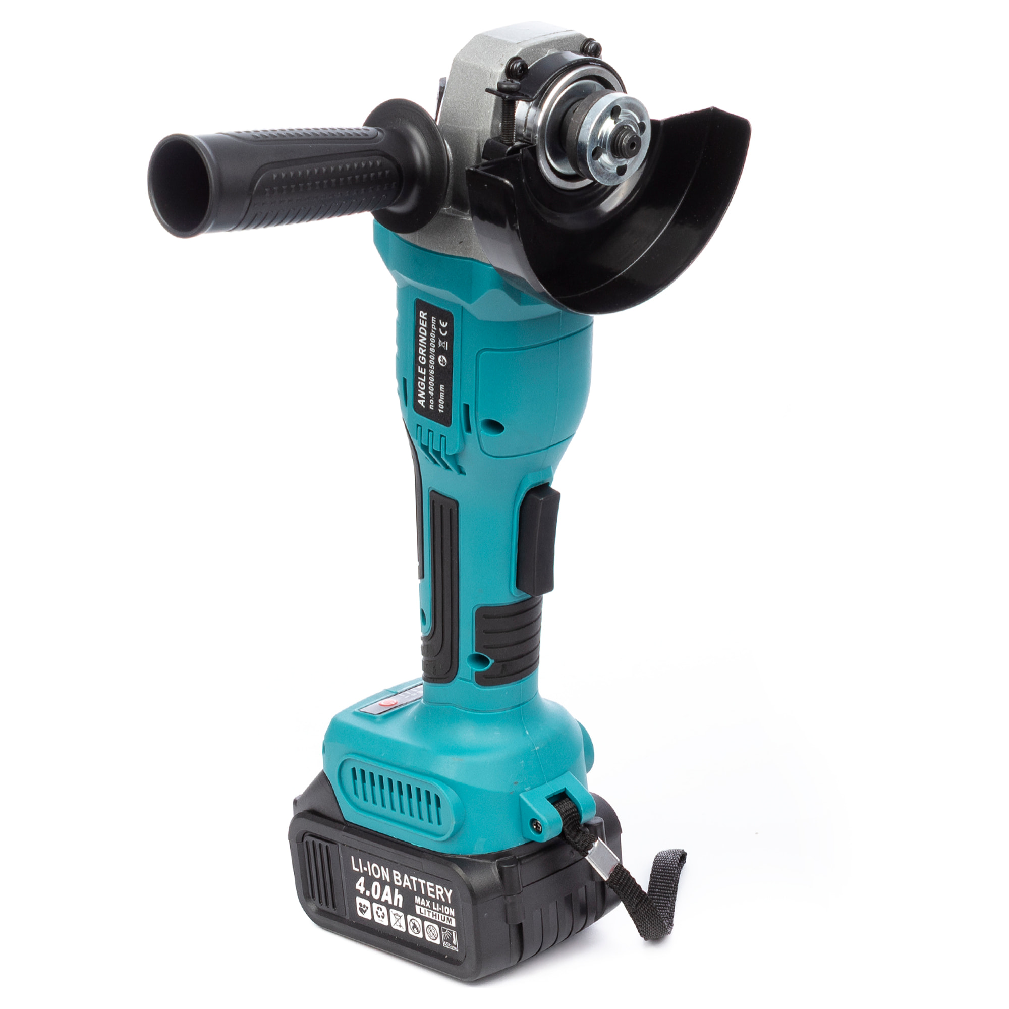 Set di 2 strumenti elettrici con trapano e smerigliatrice angolare.