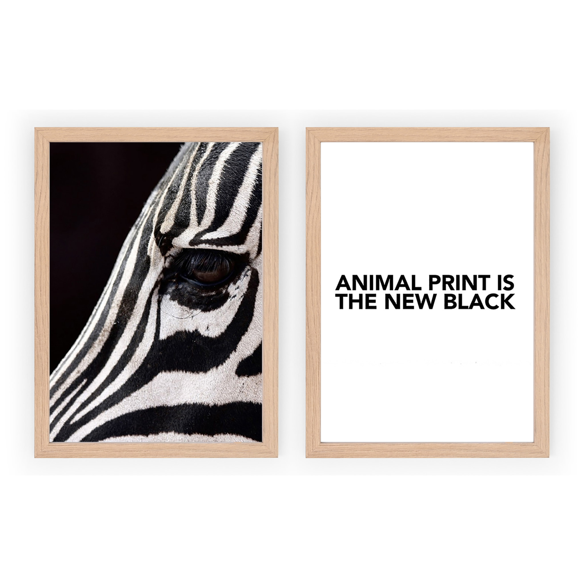 Pack Posters Animal Print Hauteur: 46 Longueur: 33.7 Largeur: 2