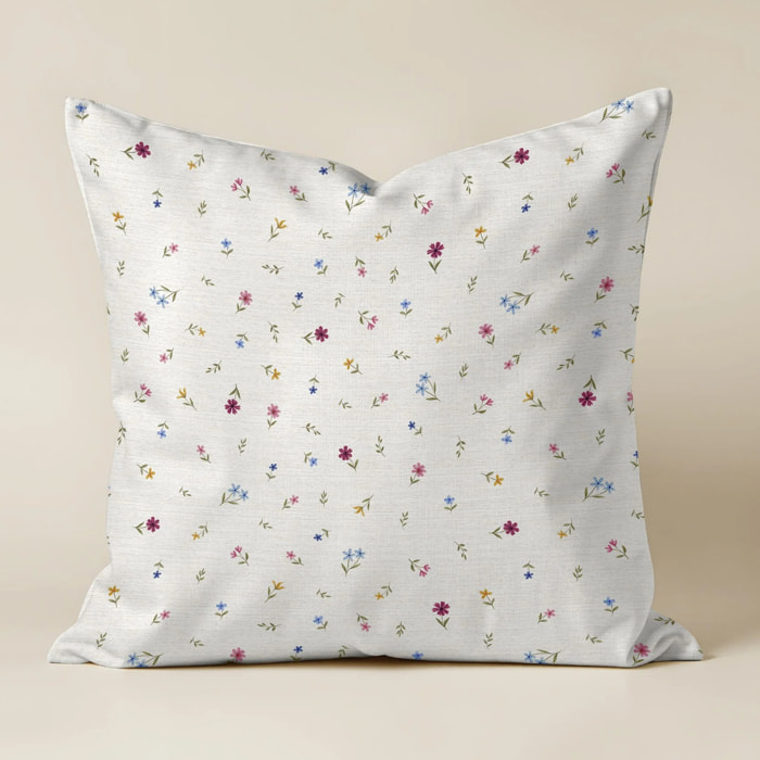 Housse de coussin Albin - 100% coton - Multicolore - 50x50 cm