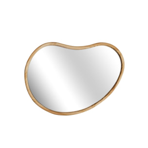 Miroir organique bois de sapin 65cm JACOB