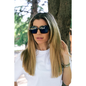 Gafas de Sol Uller Nazare Black Tortoise / Blue para hombre y para mujer