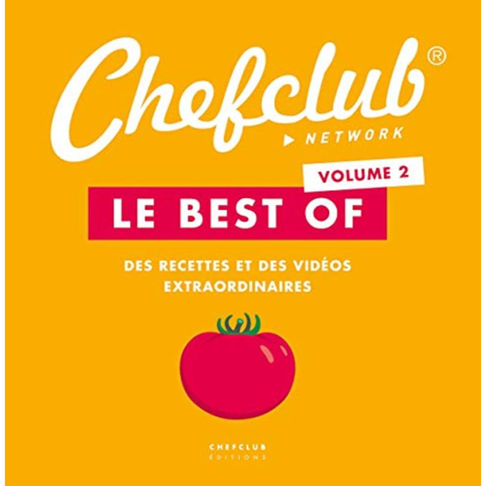 Chefclub | Le best of Chefclub: Volume 2, Des recettes et des vidéos extraordinaires | Livre d'occasion