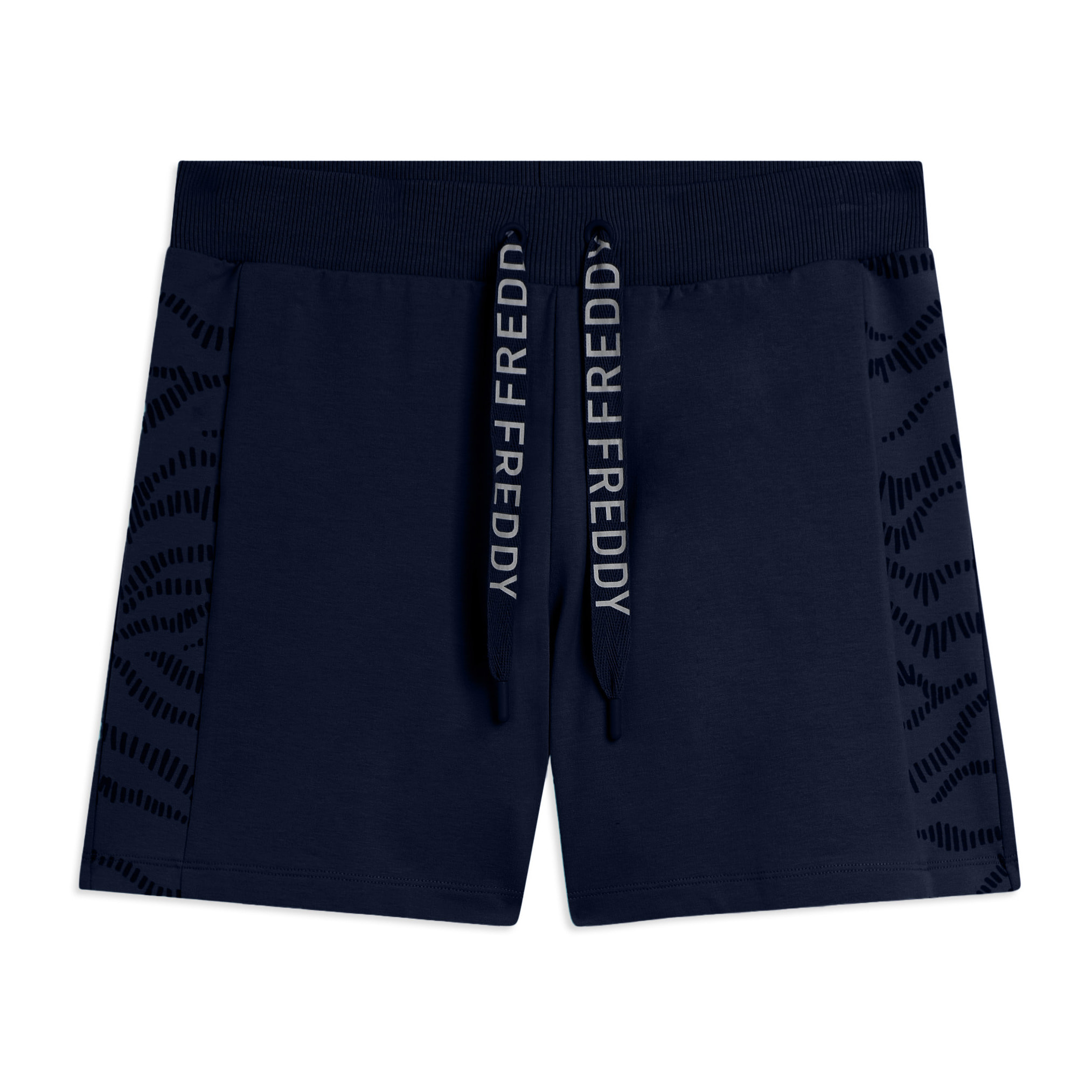 Pantaloni Shorts con Motivo Grafico e Logo FREDDY