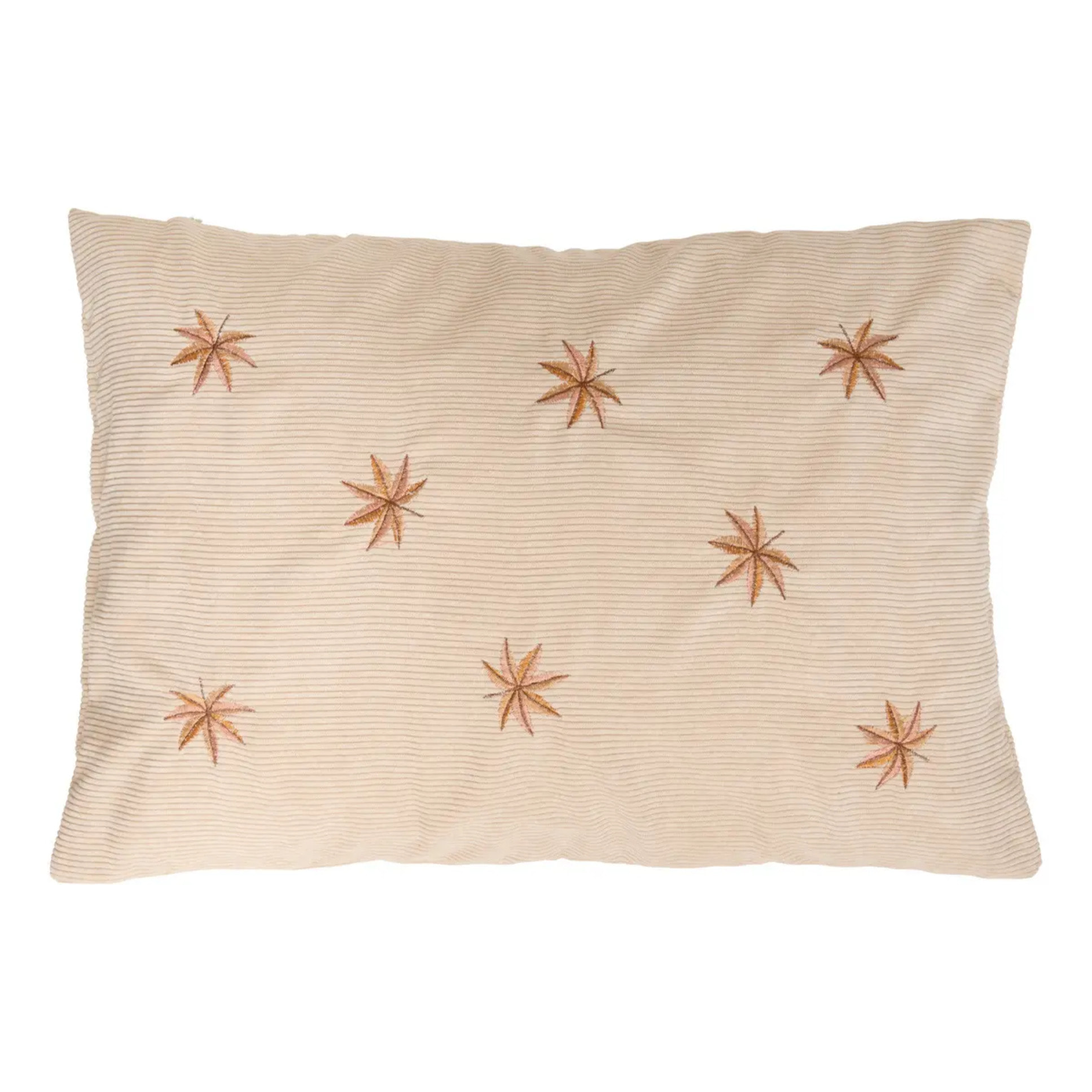 Coussin Automne rectangulaire 38x58cm blanc