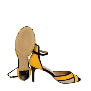 Decolletè con cinturino alla caviglia - tacco 8,5 cm