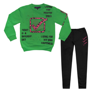 Tuta Ragazza GIVOVA Cotone Felpato 8 - 14 Anni