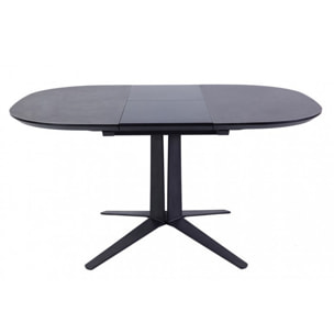 Table extensible ronde/ovale en céramique 110/150 cm - MAJORQUE