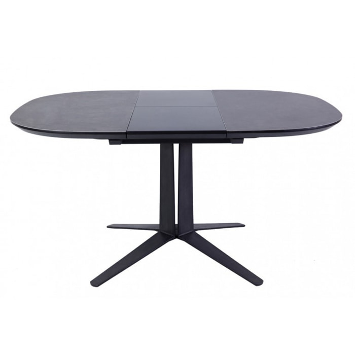 Table extensible ronde/ovale en céramique 110/150 cm - MAJORQUE