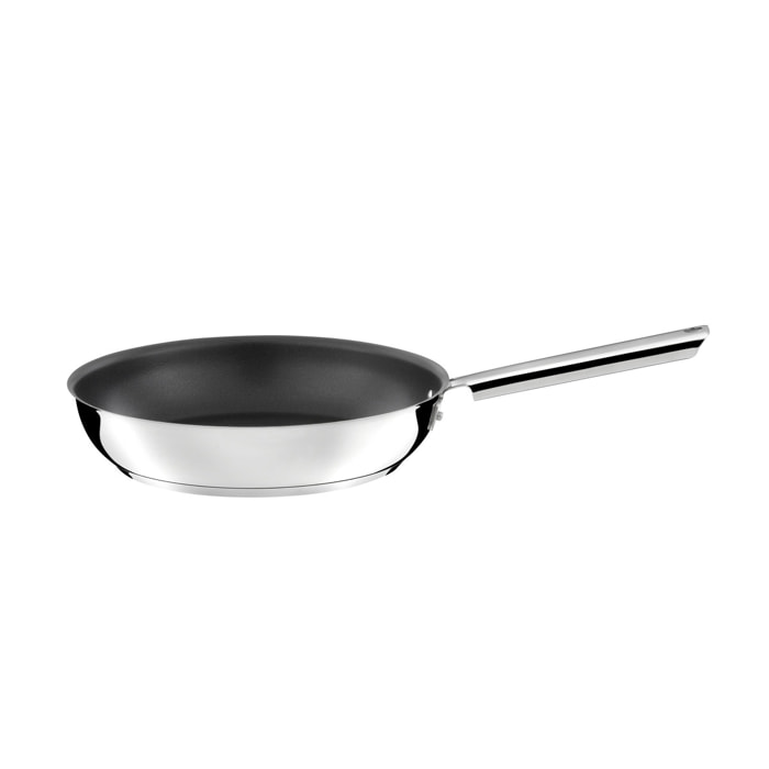 Elysée - Poêle 24cm inox revêtement anti-adhérent